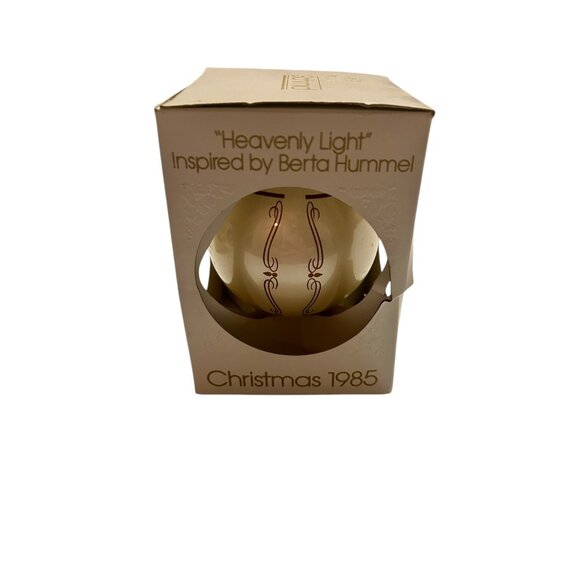Berta Hummel 1985 Christmas Ornament Heavenly Light Schmid - Picture 5 of 13